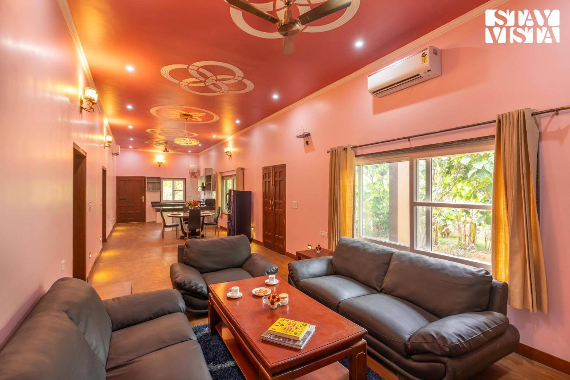 Stayvista At Maple Farms With Pool, Bbq & Bonfire Sohna 外观 照片