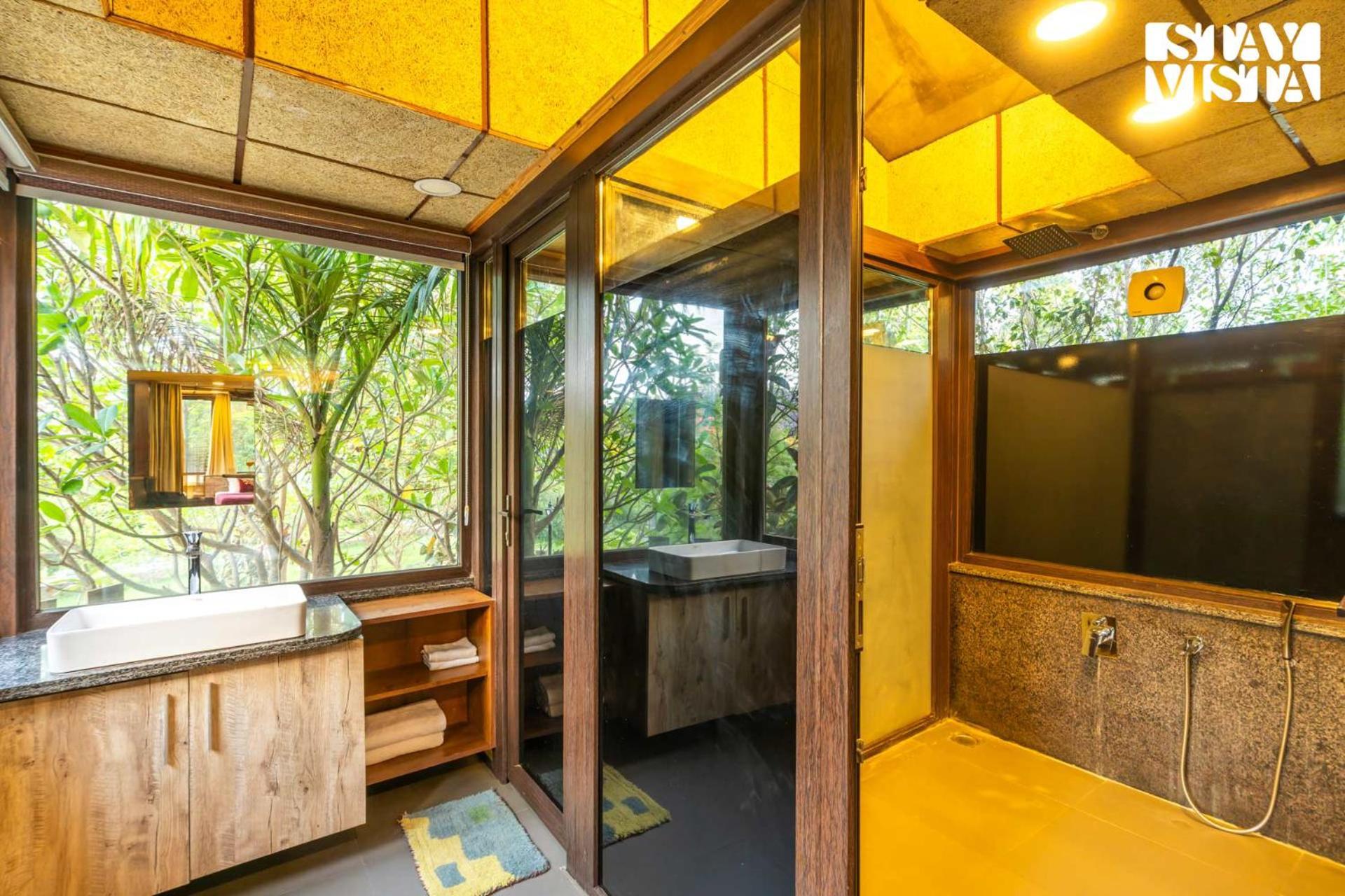 Stayvista At Maple Farms With Pool, Bbq & Bonfire Sohna 外观 照片